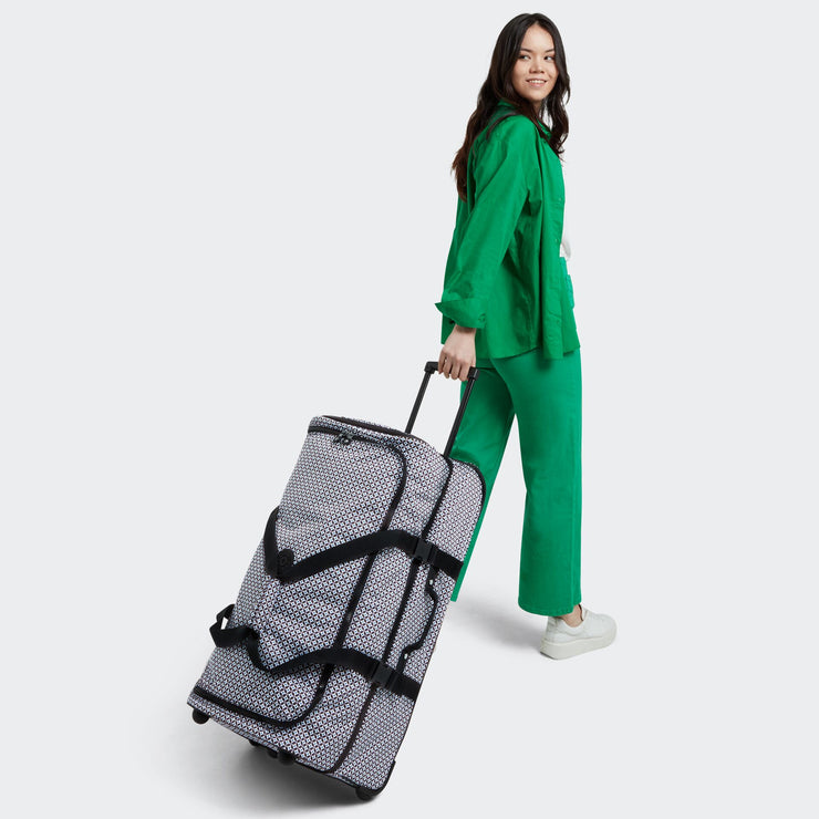 KIPLING Large wheeled duffle Female Blackish Tile Teagan L