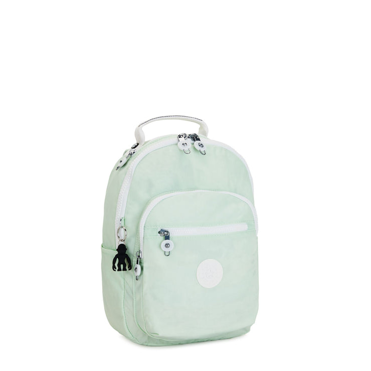 KIPLING Small Backpack (With Laptop Protection) Female Airy Green C Seoul S