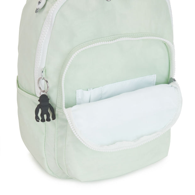 KIPLING Small Backpack (With Laptop Protection) Female Airy Green C Seoul S