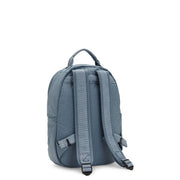 KIPLING Small Backpack (With Laptop Protection) Female Brush Blue Seoul S