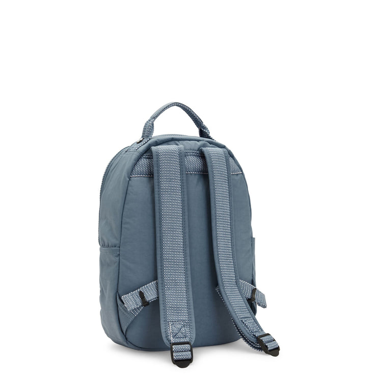 KIPLING Small Backpack (With Laptop Protection) Female Brush Blue Seoul S