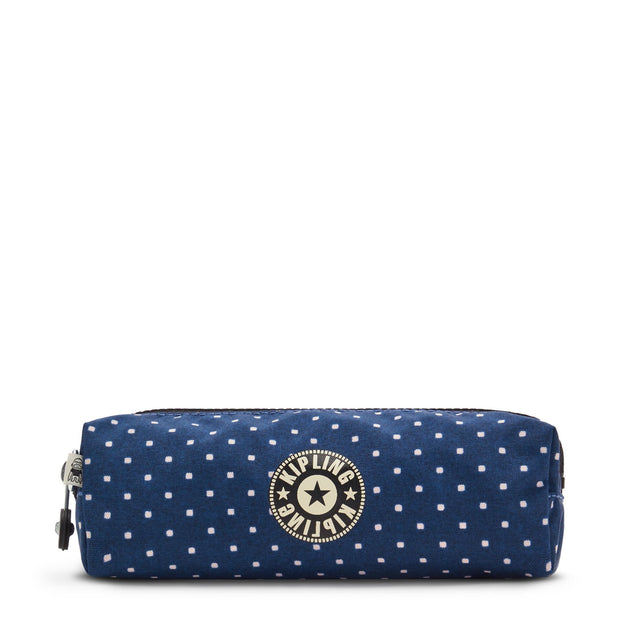 KIPLING Medium pouch Unisex Soft Dot Blue C Boran