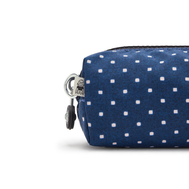KIPLING Medium pouch Unisex Soft Dot Blue C Boran