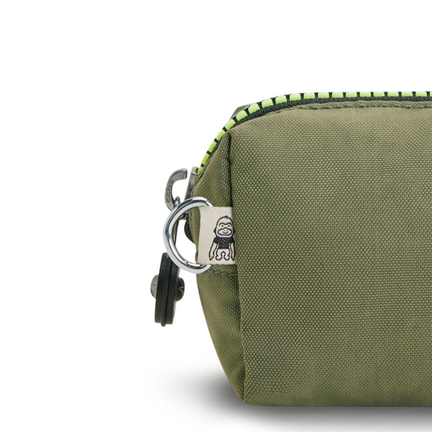 KIPLING Medium pouch Female Strong Moss C Boran