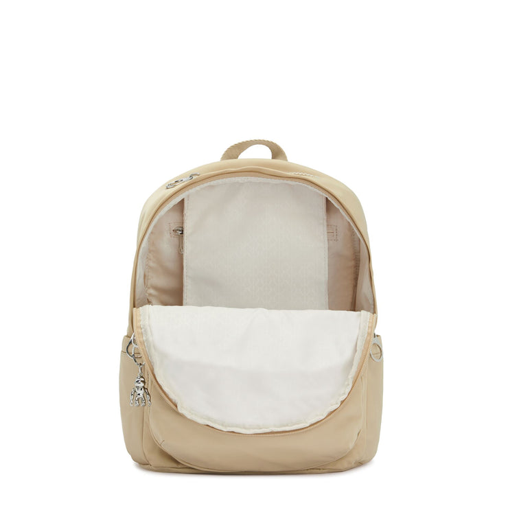 KIPLING Medium Backpack Female Natural Beige Delia