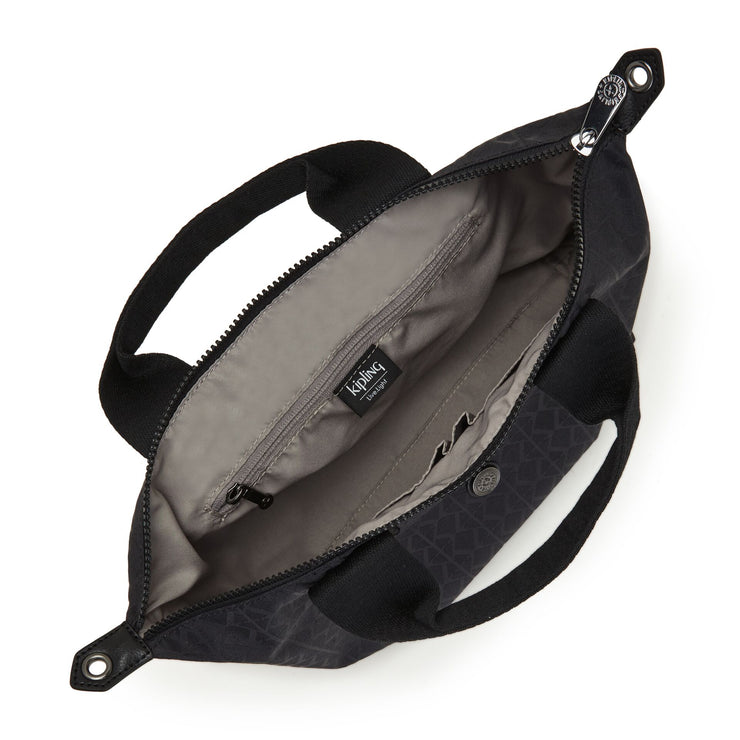 KIPLING Small tote Female Signature Blk Q Kala Mini