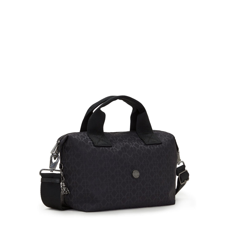 KIPLING Small tote Female Signature Blk Q Kala Mini