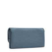 KIPLING Large Wallet Female Brush Blue Money Land
