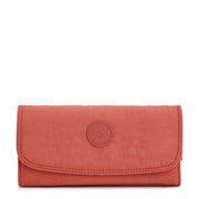 KIPLING Large Wallet Female Vintage Pink Money Land