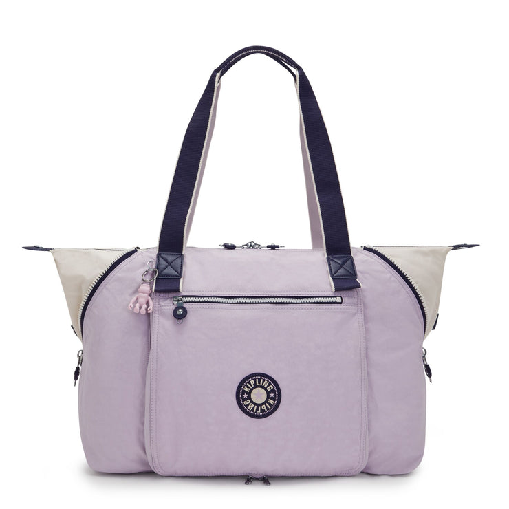 KIPLING Large tote Female Gentle Lilac Bl Wellness Art M