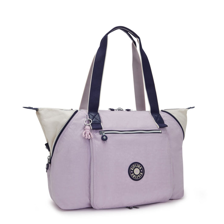 KIPLING Large tote Female Gentle Lilac Bl Wellness Art M