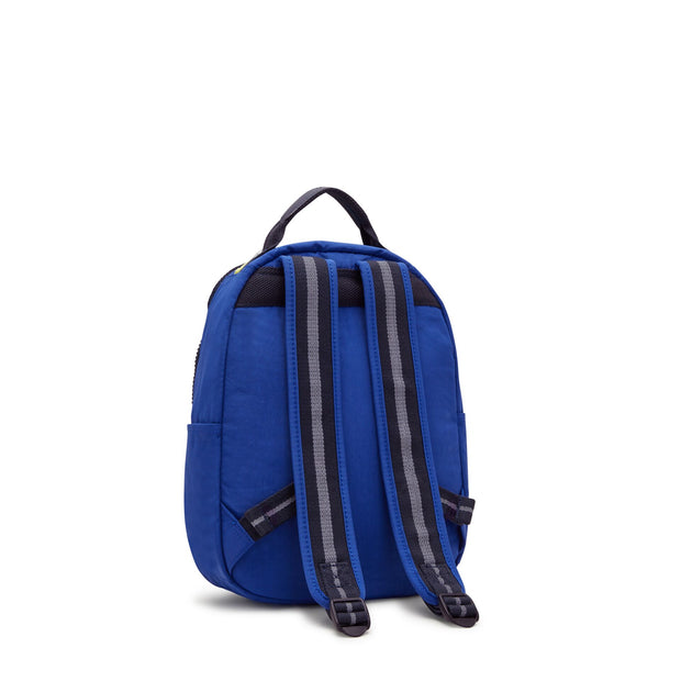 KIPLING Small Backpack (With Laptop Protection) Unisex Blue Ink C Seoul S