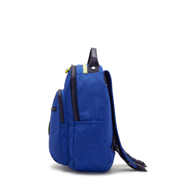 KIPLING Small Backpack (With Laptop Protection) Unisex Blue Ink C Seoul S