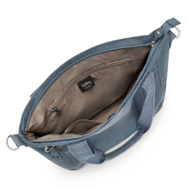 KIPLING Small tote (with removable shoulderstrap) Female Brush Blue Asseni S