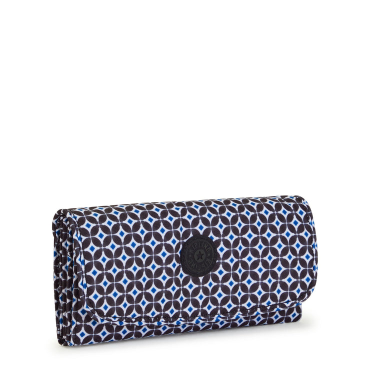 KIPLING Large wallet Female Blackish Tile Money Land