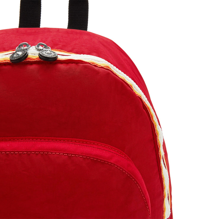 KIPLING Medium backpack Unisex Red Rouge C Curtis M