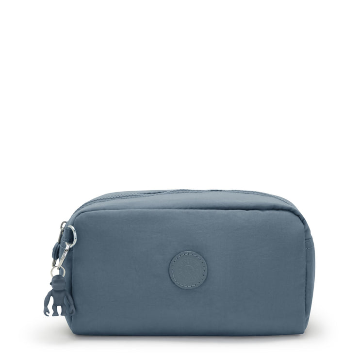 KIPLING Medium pouch Female Brush Blue Gleam