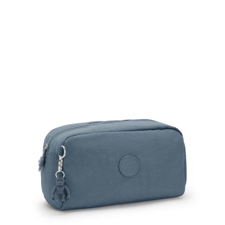 KIPLING Medium pouch Female Brush Blue Gleam