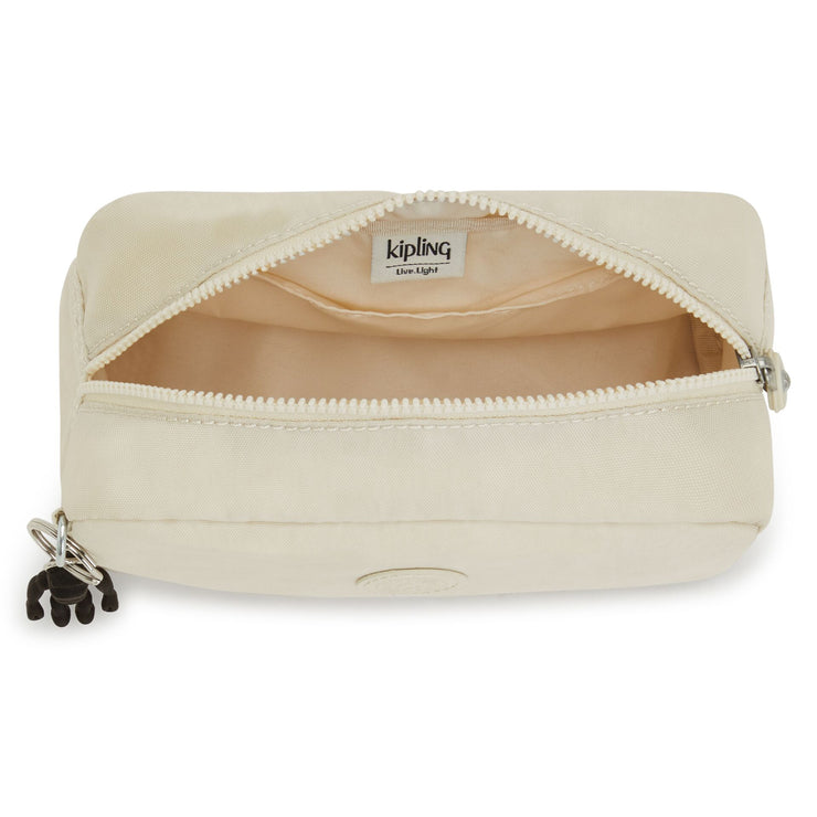 KIPLING Medium pouch Female Light Sand Gleam