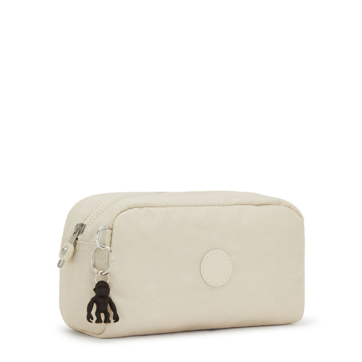 KIPLING Medium pouch Female Light Sand Gleam
