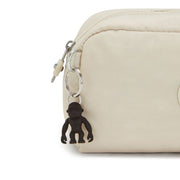 KIPLING Medium pouch Female Light Sand Gleam