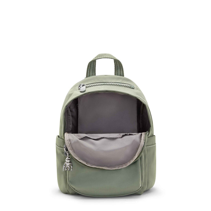 KIPLING Small Backpack Female Dark Seaweed Delia Mini