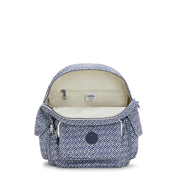 KIPLING Small backpack Female Urban Chevron City Pack S