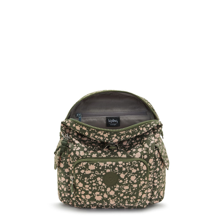 KIPLING Small backpack Female Fresh Floral City Pack Mini
