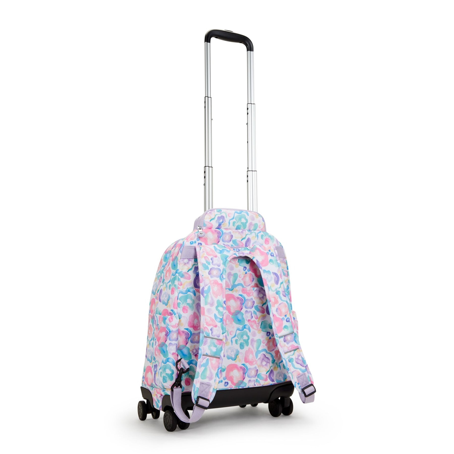 Kipling Backpack Pattern Kipling Large Wheeled Backpack (With Laptop Protection) Female Aqua Fl