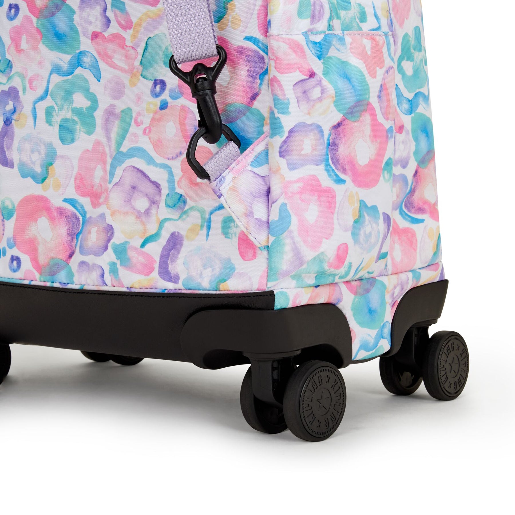 Kipling Backpack Pattern Kipling Large Wheeled Backpack (With Laptop Protection) Female Aqua Fl