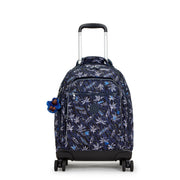 KIPLING Large wheeled backpack (with laptop protection) Unisex Surf Sea Print New Zea