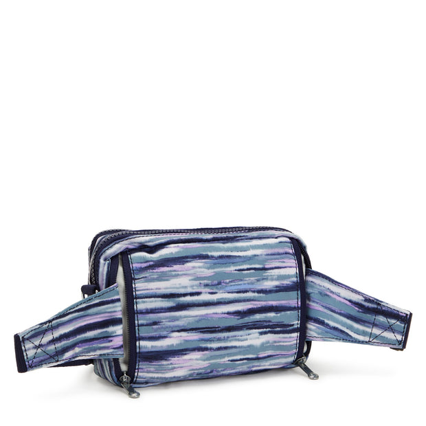 KIPLING Small crossbody convertible to waistbag (with removable straps) Female Brush Stripes Abanu Multi