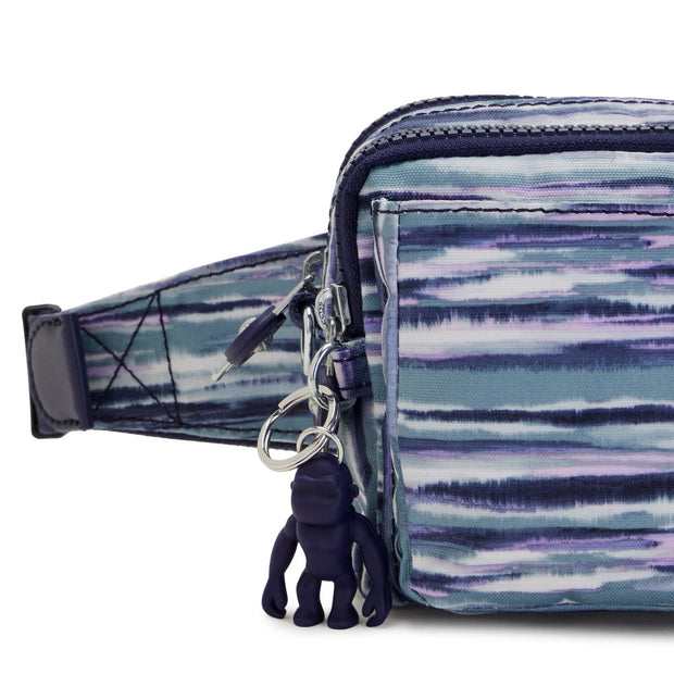 KIPLING Small crossbody convertible to waistbag (with removable straps) Female Brush Stripes Abanu Multi