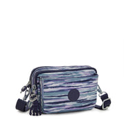 KIPLING Small crossbody convertible to waistbag (with removable straps) Female Brush Stripes Abanu Multi