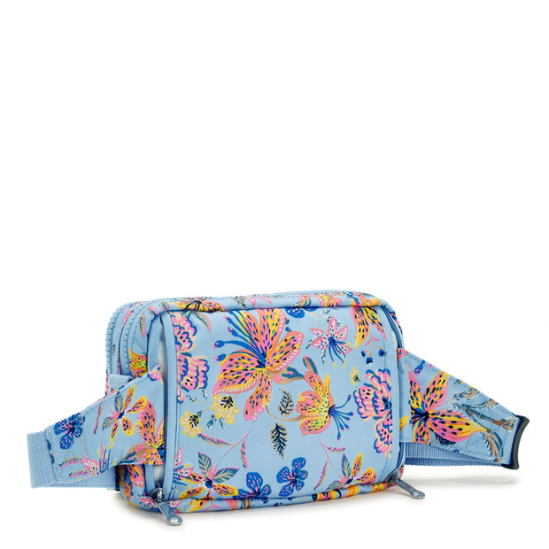 KIPLING Small crossbody convertible to waistbag (with removable straps) Female Wild Flowers Abanu Multi
