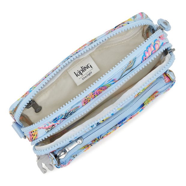 KIPLING Small crossbody convertible to waistbag (with removable straps) Female Wild Flowers Abanu Multi