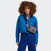 KIPLING Small crossbody convertible to waistbag (with removable straps) Female Blackish Tile Abanu Multi