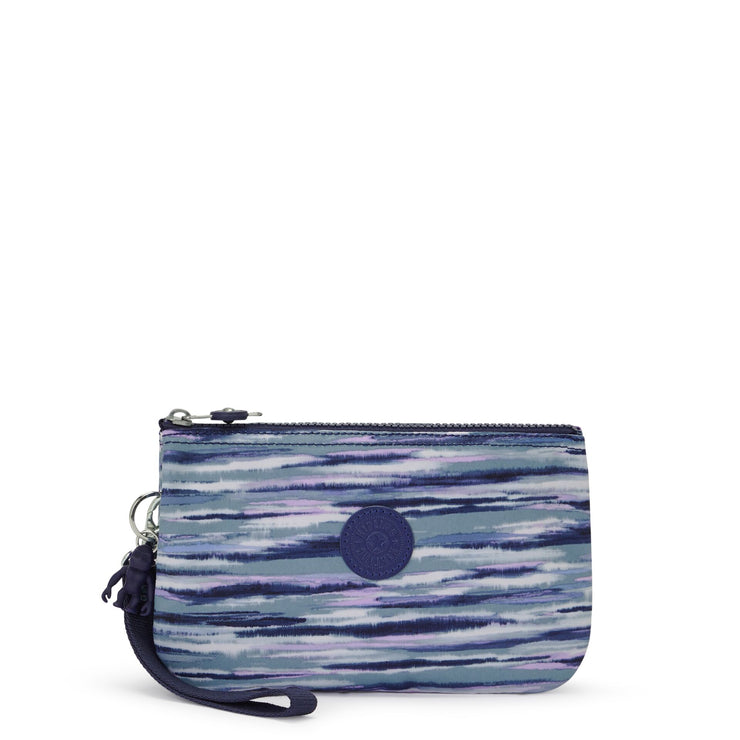 KIPLING Extra large purse (with wristlet) Female Brush Stripes Creativity Xl