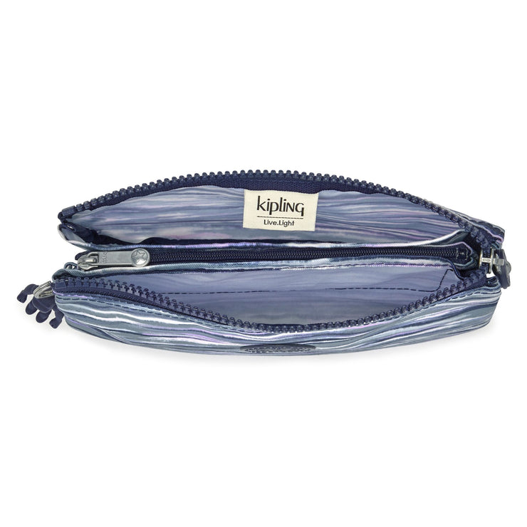 KIPLING Extra large purse (with wristlet) Female Brush Stripes Creativity Xl