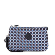 KIPLING Extra large purse (with wristlet) Female Blackish Tile Creativity Xl