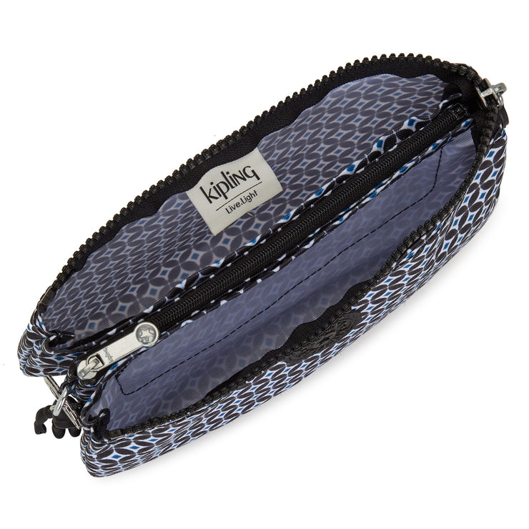 KIPLING Extra large purse (with wristlet) Female Blackish Tile Creativity Xl