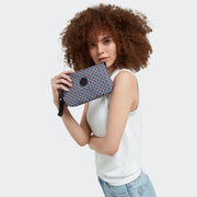 KIPLING Extra large purse (with wristlet) Female Blackish Tile Creativity Xl