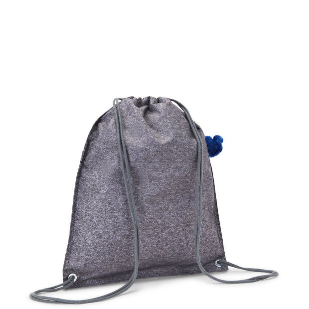 Kipling Medium Drawstring Bag Unisex Almost Jersey Combo Supertaboo