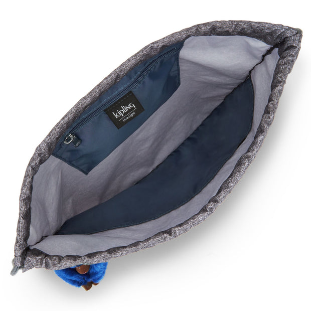 Kipling Medium Drawstring Bag Unisex Almost Jersey Combo Supertaboo