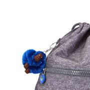 Kipling Medium Drawstring Bag Unisex Almost Jersey Combo Supertaboo