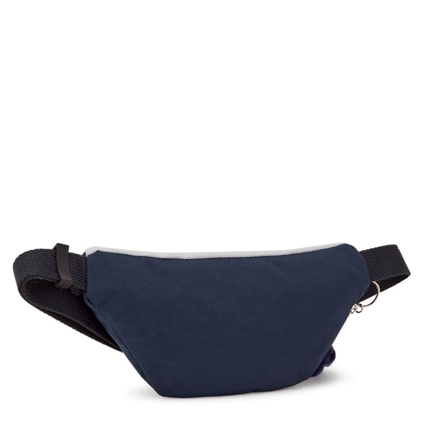 Kipling Small Waistbag Unisex True Blue Grey Happy