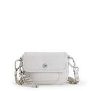 KIPLING Small crossbody (with removable shoulderstrap) Female Chalk White PB Inaki S