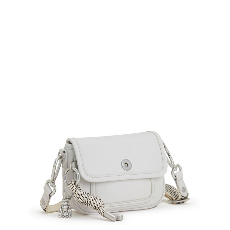 KIPLING Small crossbody (with removable shoulderstrap) Female Chalk White PB Inaki S