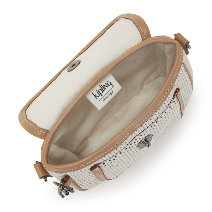 KIPLING Small crossbody (with removable shoulderstrap) Female Modest Beige Inaki S