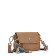 KIPLING Small crossbody (with removable shoulderstrap) Female Soft Almond PB Inaki S